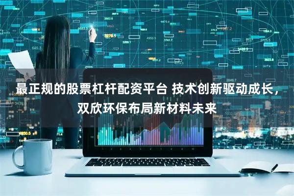 最正规的股票杠杆配资平台 技术创新驱动成长，双欣环保布局新材料未来